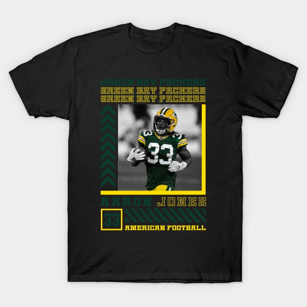 AARON JONES T-Shirt by hackercyberattackactivity